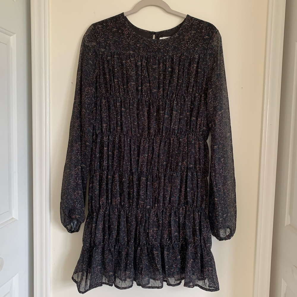 Floral Long Sleeve Dress